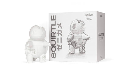 Daniel Arsham x Pokemon Crystalized Squirtle Figure "White"