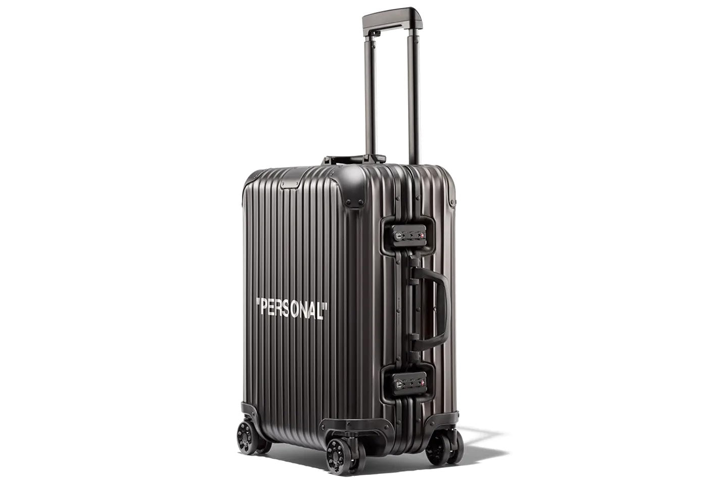 Off-White x RIMOWA Personal Belongings Suitcase 49L "Black"