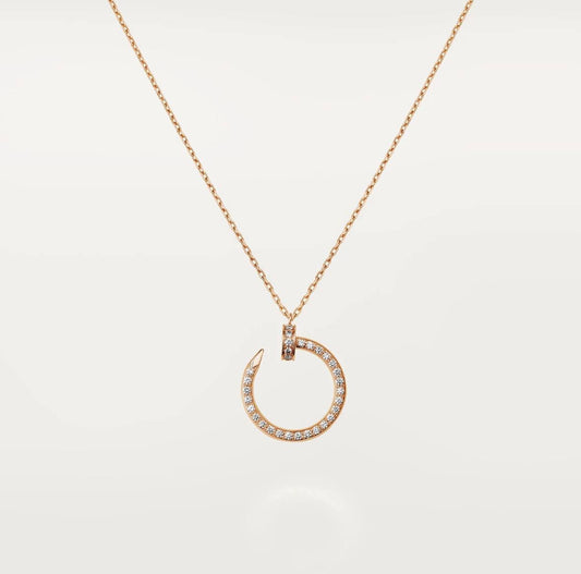 Cartier Juste Un Clou Necklace “Rose Gold / 36 Diamonds”