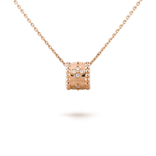 Van Cleef & Arpels Perlée Clovers Pendant “Rose Gold / Diamond”