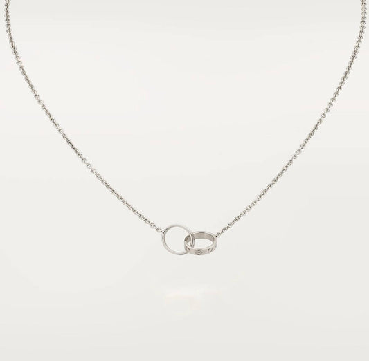 Cartier Love Necklace “White Gold”