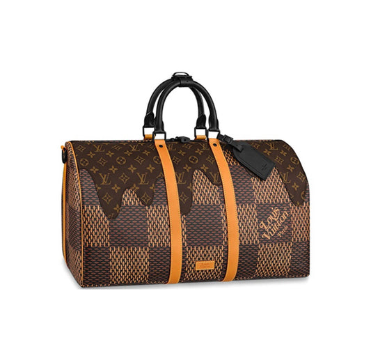 Nigo x Louis Vuitton Keepall Bandoulière 50 Bag