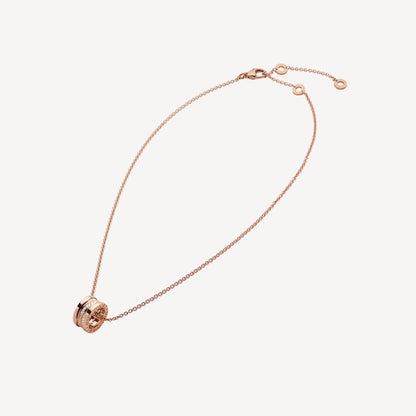 Bulgari B.Zero1 Necklace “Rose Gold / Diamonds”
