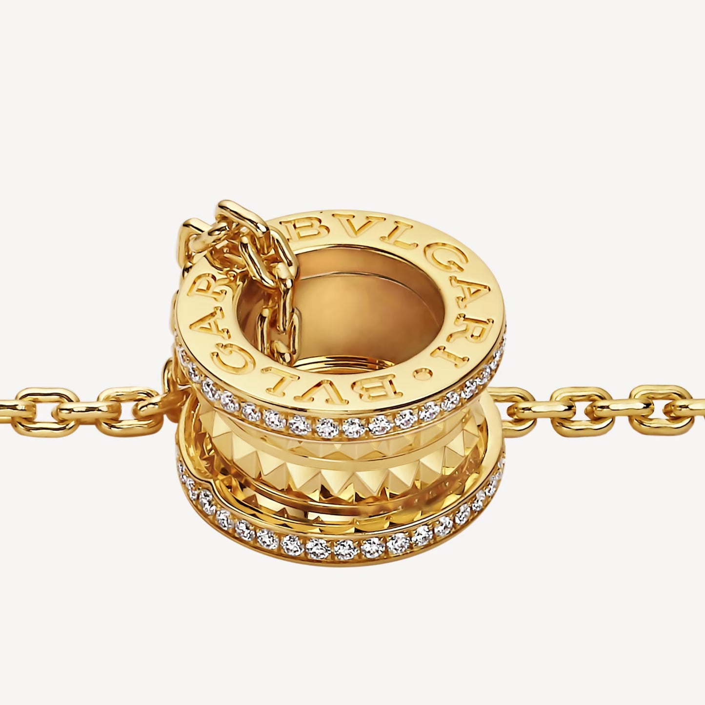 Bulgari B.Zero1 Necklace “Yellow Gold / Diamonds”