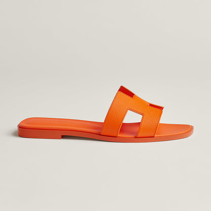 Hermes Oran Sandal “Orange Sunset”