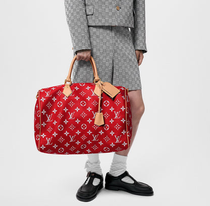 Louis Vuitton Speedy P9 Bandoulière 50 Bag “Red”