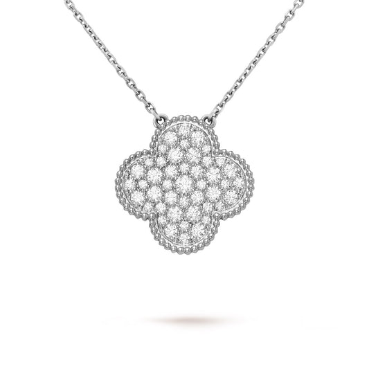Van Cleef & Arpels Magic Alhambra Pendant “White Gold / Diamonds”