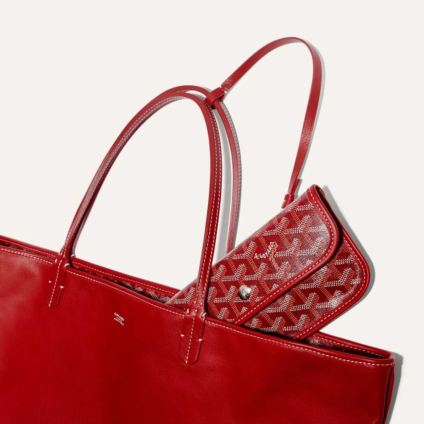 Goyard Anjou GM Tote Bag “Red”