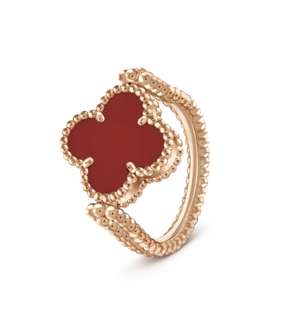 Van Cleef & Arpels Vintage Alhambra Reversible Ring