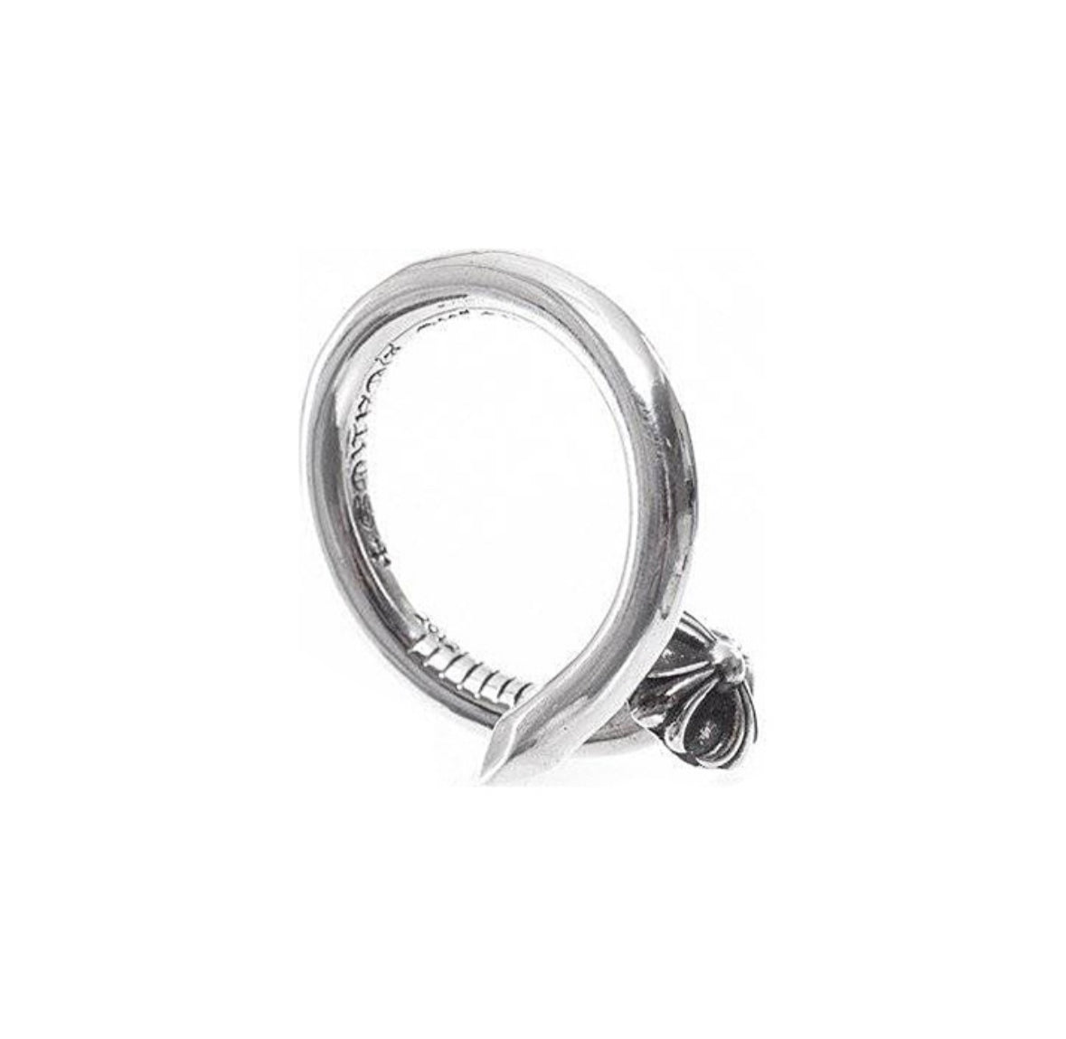 Chrome Hearts CH Plus Nail Sterling Silver Ring – Pastor & Co.