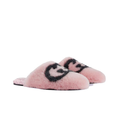 Gucci Interlocking Double G Sleepy Slippers “Pink”