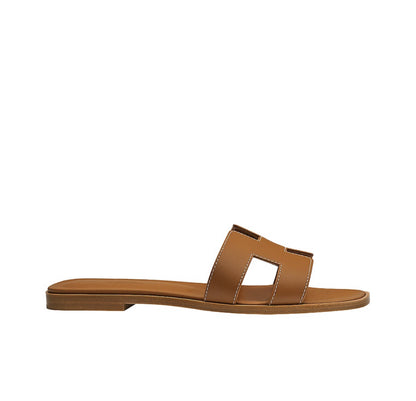 Hermes Oran Sandals “Brown”