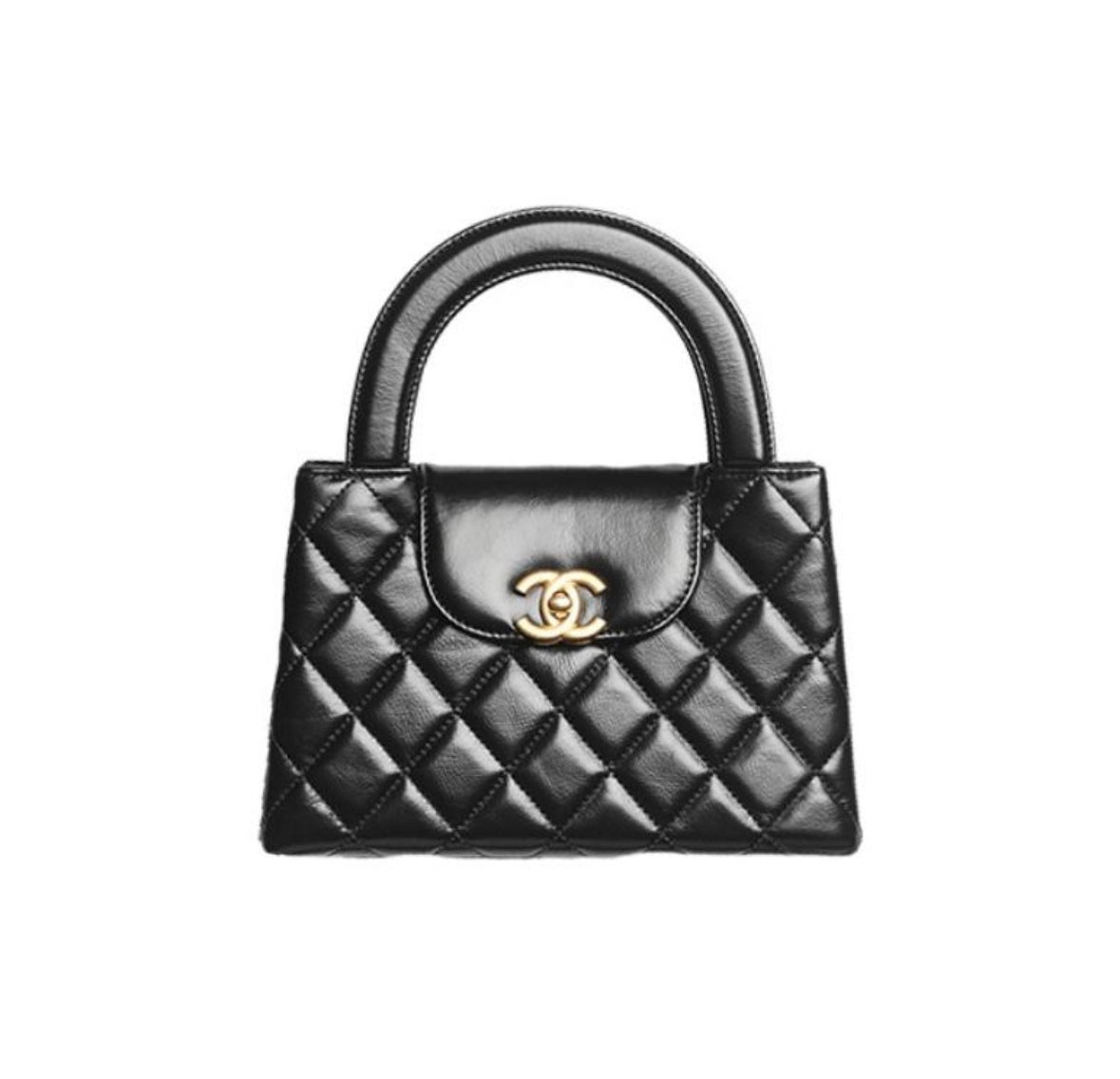 Chanel 23k Kelly Handbag “Black/Gold”