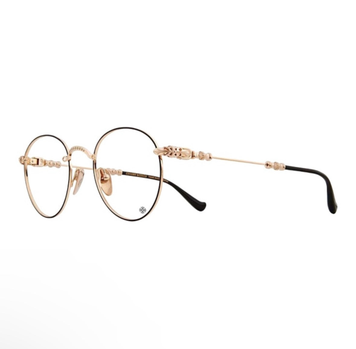 Chrome Hearts Bubba-A Glasses “Gold/Black”