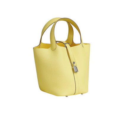 Hermes Picotin Lock 18 Limoncello Clemence PHW