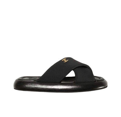 Chanel Puffy Sandal “Black”