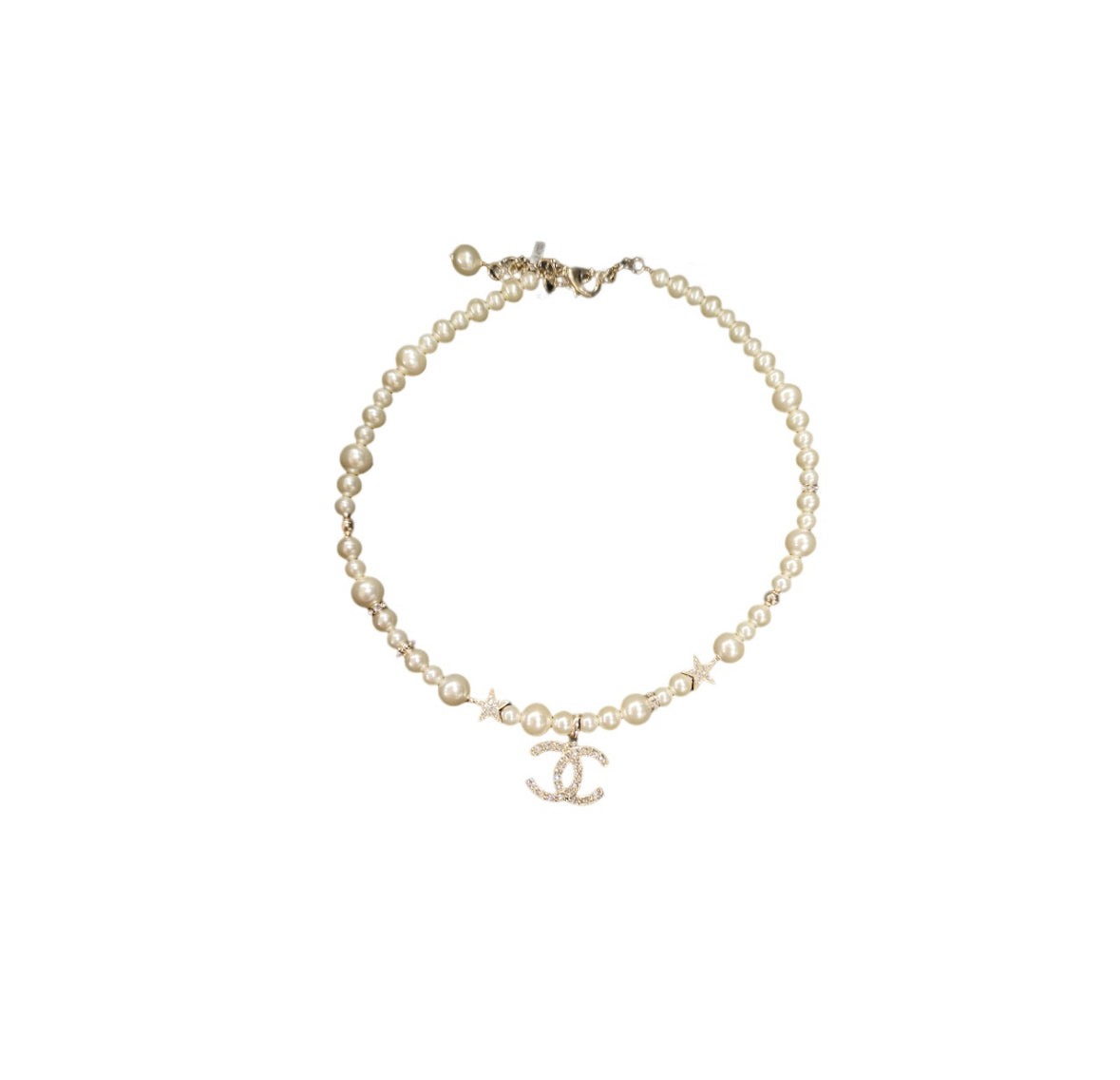 Chanel Double C Logo Necklace “Gold” – Pastor & Co.