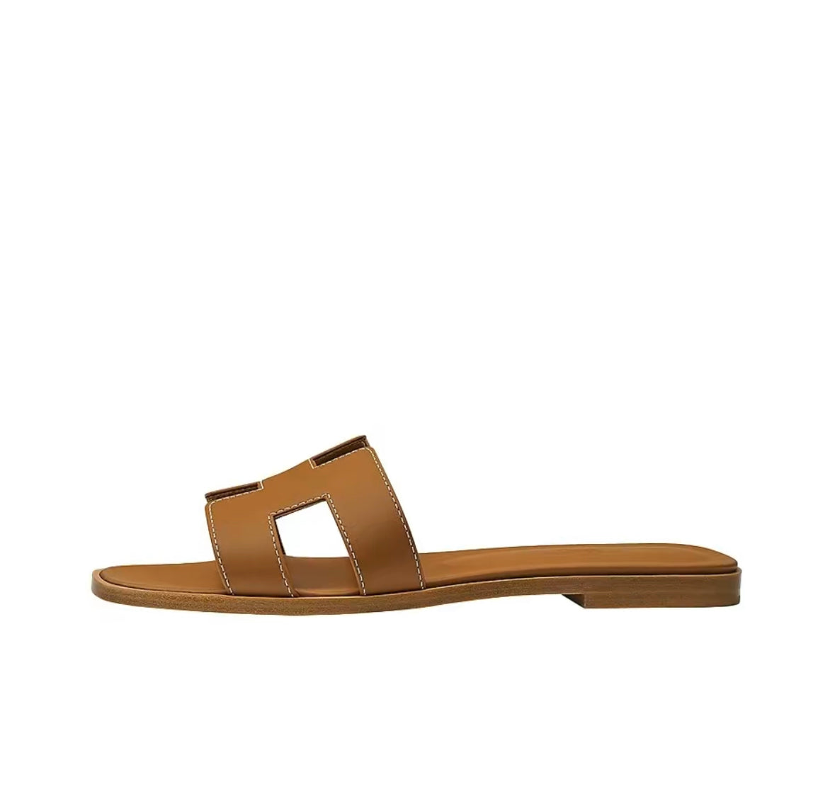 Hermes Oran Sandals “Brown”