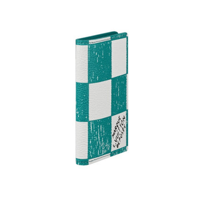Louis Vuitton Damier Checkerboard Pocket Organiser “Teal”