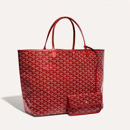 Goyard Saint Louis Tote GM Red