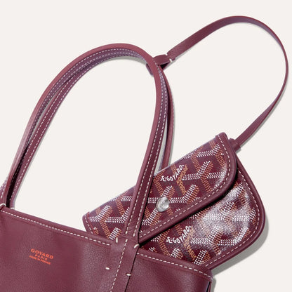 Goyard Anjou Mini Bag “Burgundy”