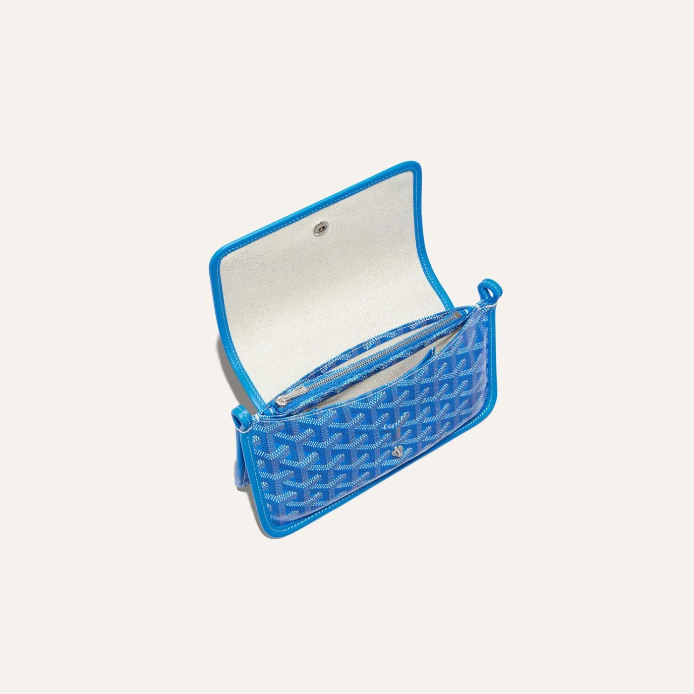 Goyard Plumet Pocket Wallet “Blue”