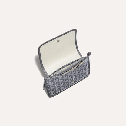 Goyard Plumet Pocket Wallet “Grey”