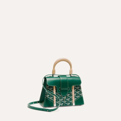 Goyard Saïgon Structuré Mini Bag "Green"