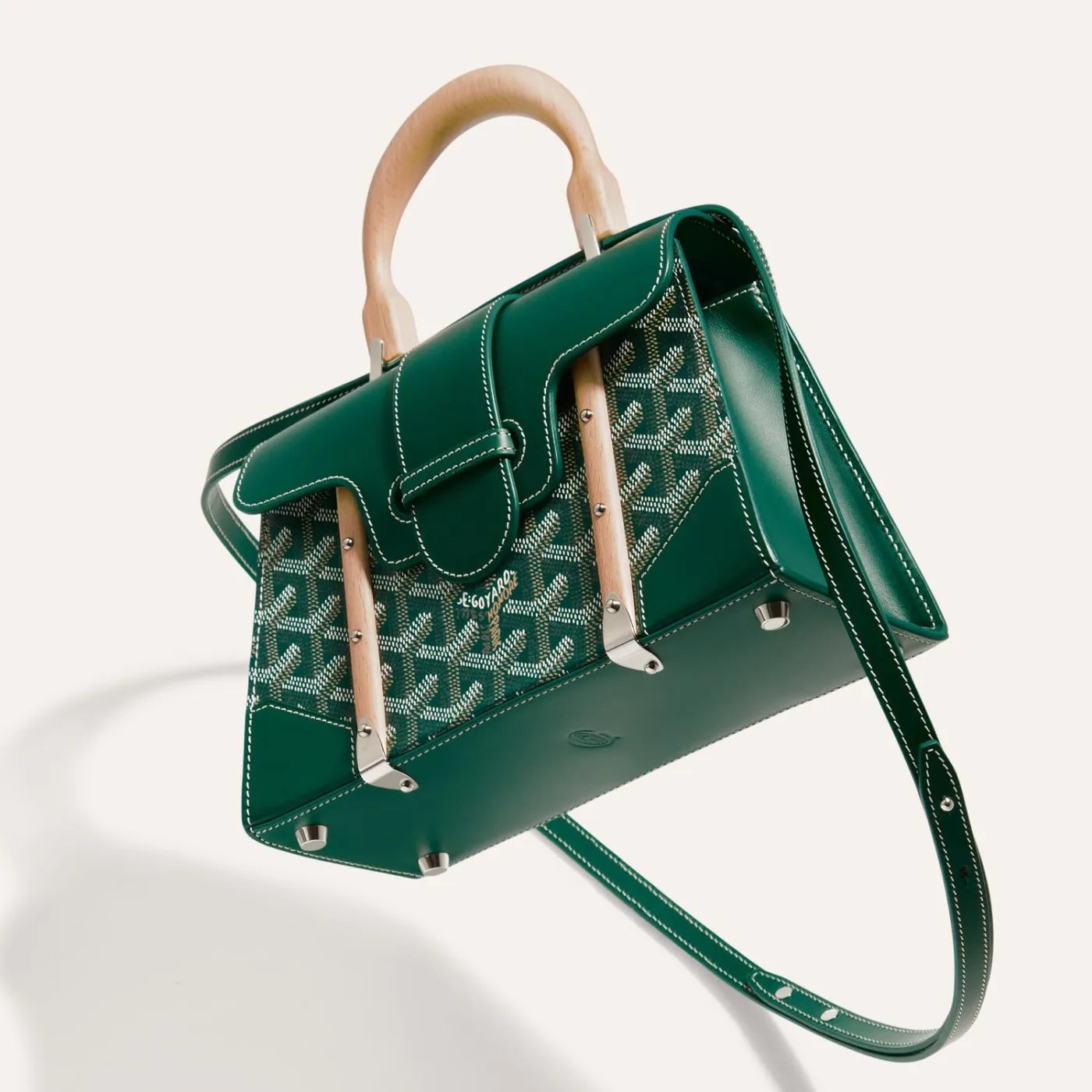 Goyard Saïgon Structuré Mini Bag "Green"