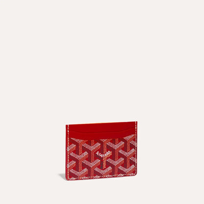 Goyard Saint-Sulpice Card Wallet “Red”