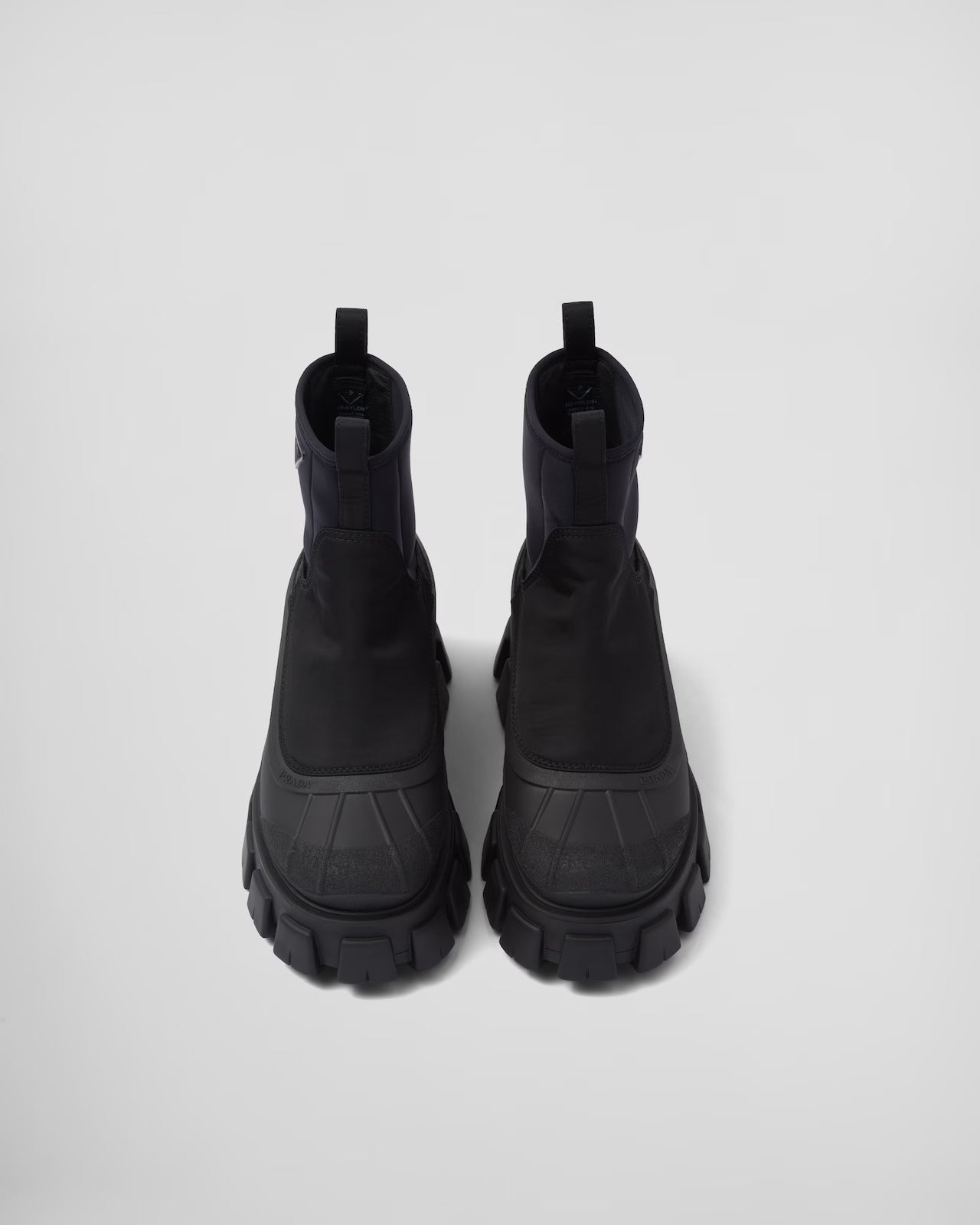 Prada Monolith Re-Nylon Gabardine Boots