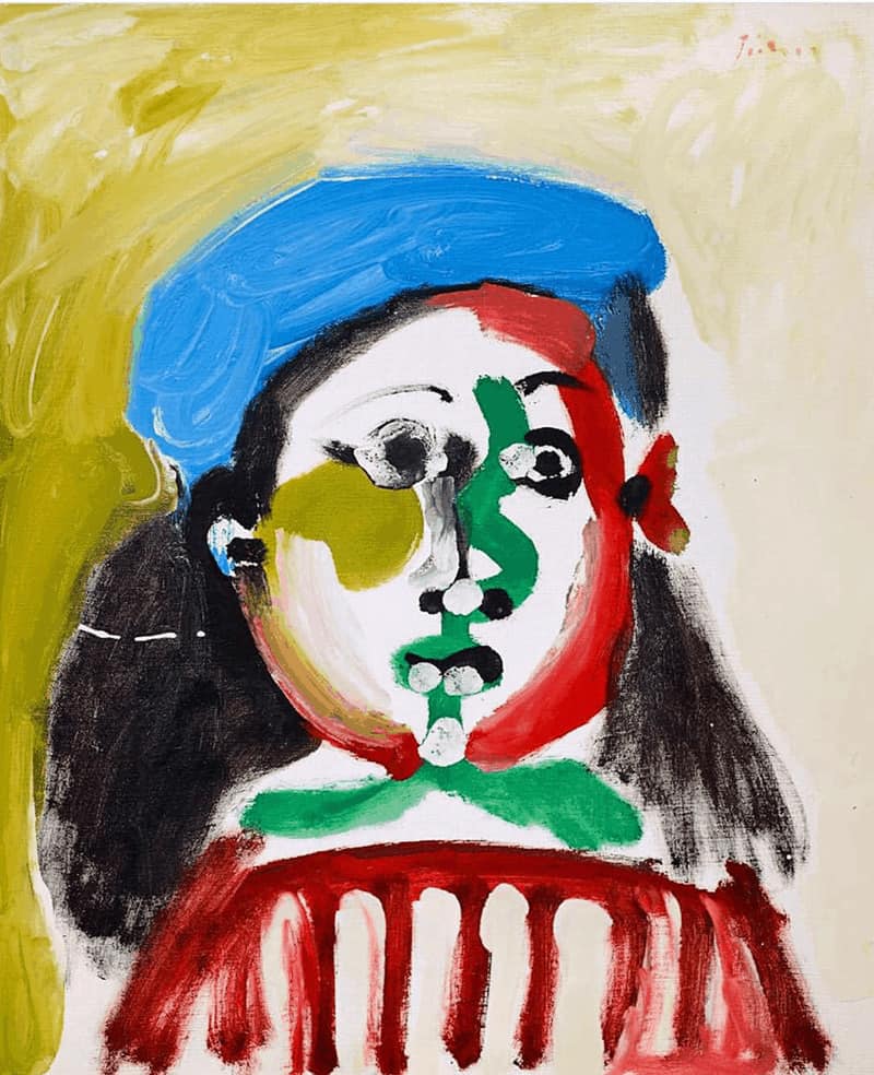 Picasso "Fillette au Béret"
