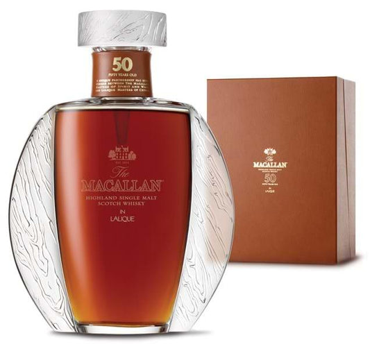 Macallan Lalique 50 Year Old Single Malt Scotch Whisky